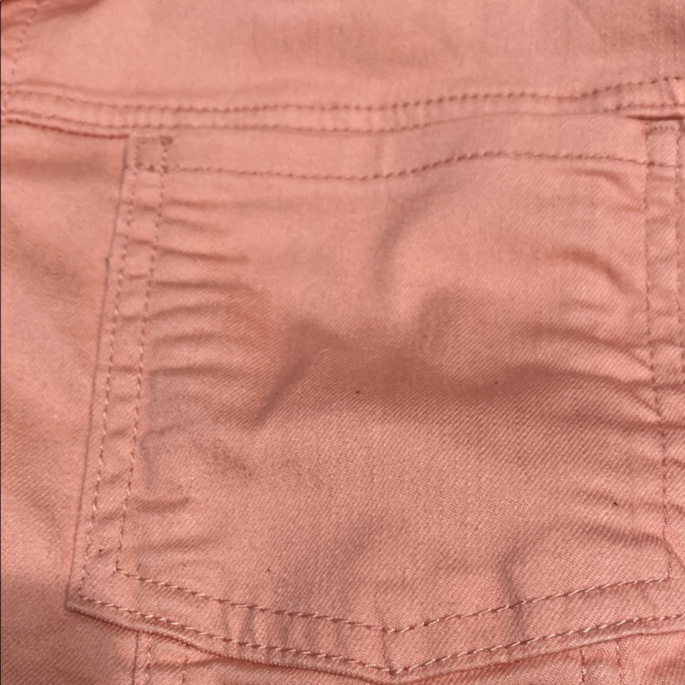 Blair Pink Jean Jacket with Textured Fabric - Picture 4 of 13